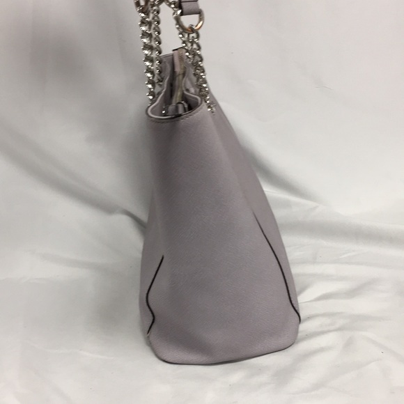 Calvin Klein Lilac Leather Tote - Picture 5 of 9